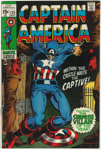 Captain America #125 VF Front Cover