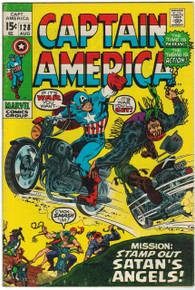 Captain America #128 VF- Front Cover