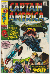 Captain America #129 FN Front Cover