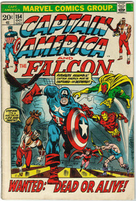 Captain America #154 FN