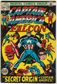 Captain America #155 VG Front Cover