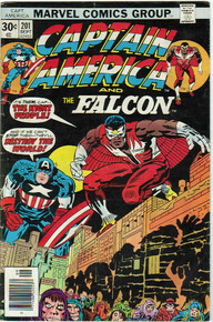 Captain America #201 FN