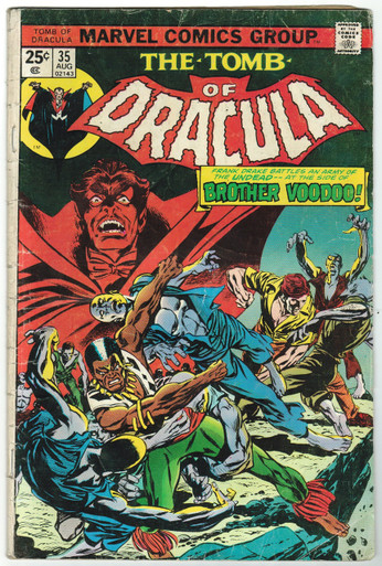 Tomb of Dracula #35 VG Front Cover