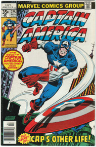 Captain America #225 VF+ Front Cover