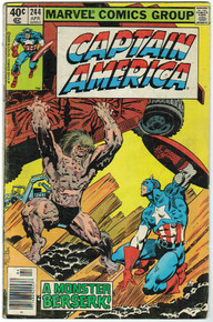 Captain America #244 VG