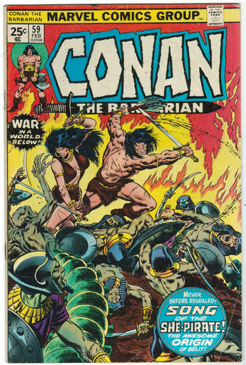 Conan #59 VG Front Cover
