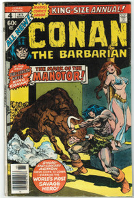Conan the Barbarian King Size Annual #4 FN