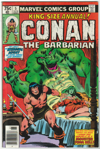 Conan King Size Annual #5 VF Front Cover