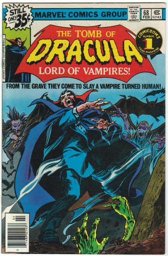 Tomb of Dracula #68 FN Front Cover