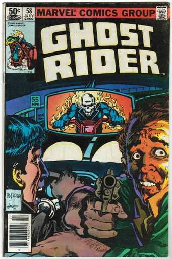 Ghost Rider #58 FN Front Cover