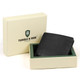 Italian Leather Wallet Tumble & Hide 2020 Black : Box