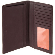 Mala Jacket Pocket wallet 157 Brown - Open