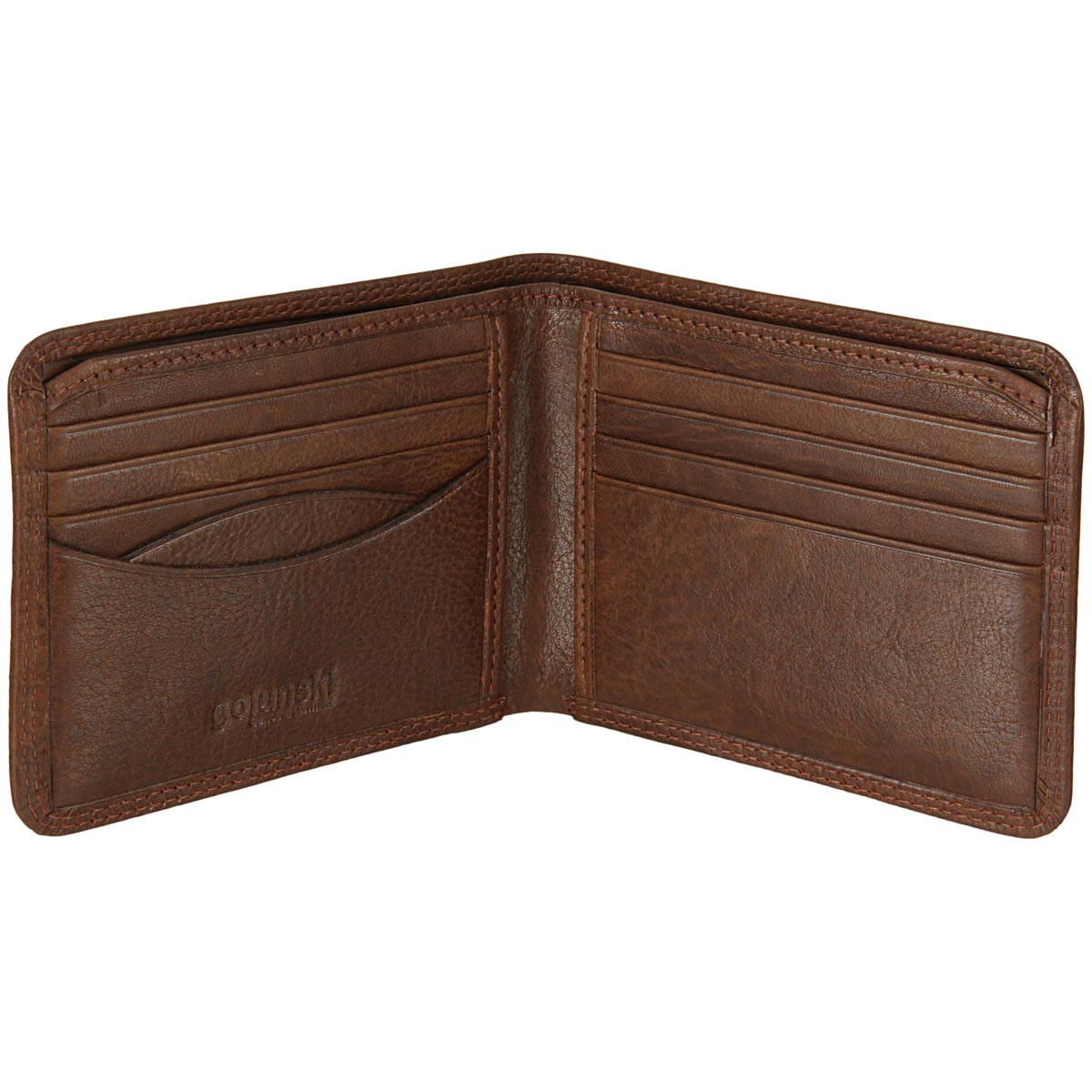 Golunski Oak Slim Soft Leather Men's Wallet 7-701 Tan