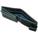 Golunski Men's Leather Wallet 5-554 Black/Blue : Lining