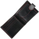 Golunski Men's Leather Wallet 5-554 Black/Red : Open