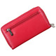 Zip Around Purse RFID Protection Mala Leather Tabitha 3276 Pink: Rear