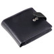 Leather wallet with coin-pocket axis-163 black-purple : Tab