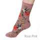 Thought Women's Bamboo Socks SPW481 Frutta Rose Pink