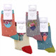 Thought Bamboo Socks SPW483 Flora Flowers 4 Pairs