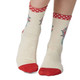 Thought Bamboo Socks SPW483 Flora Flowers Cream 2