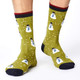 Thought Men's Bamboo Socks : SPM341 Snowman - Lichen 2