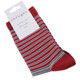 Thought Women's Bamboo Socks SPW494 Isabel : Coral Red Pair