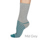 Thought Women's Bamboo Socks SPW494 Isabel : Mid Gray Marle