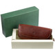 Tumble & Hide Italian Leather Glasses Case 4303 THV Brown :  Box
