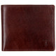 Mala Leather Toro Collection Slim Wallet 168 Brown :  Front