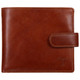 Mala Leather Tab Wallet Toro Collection 169 Tan : Front