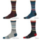 Thought Bamboo Socks for Men. SPM576 'Reginald' Fair Isle : 4 Colours