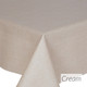 Prestons Wipe Clean Acrylic Coated Tablecloth Loneta Weave : Cream
