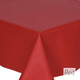 Prestons Wipe Clean Acrylic Coated Tablecloth Loneta Weave : Red