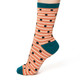 Thought Women's Bamboo Socks SPW482 Hope Spots: Apricot 1