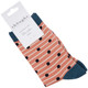 Thought Women's Bamboo Socks SPW482 Hope Spots: Apricot Pair