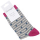 Thought Women's Bamboo Socks SPW482 Hope Spots: Grey Marle Pair