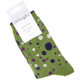 Thought Women's Bamboo Socks SPW671 Lucille: Olive Green - One folded pair with label
