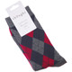 Thought Bamboo Socks for Men. SPM703 'Philip Argyll' : Dark Grey - a folded pair