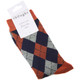 Thought Bamboo Socks for Men. SPM703 'Philip Argyll' : Spiced Orange - a folded pair