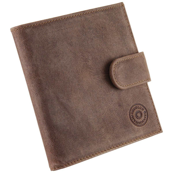 shotgun certificate wallet single oiled leather
