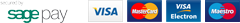 We accept: Sage Pay, Visa, Mastercard, Visa Electron, Maestro, SafeBuy and Trustwave
