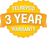 Telrepco 3 Year Warranty