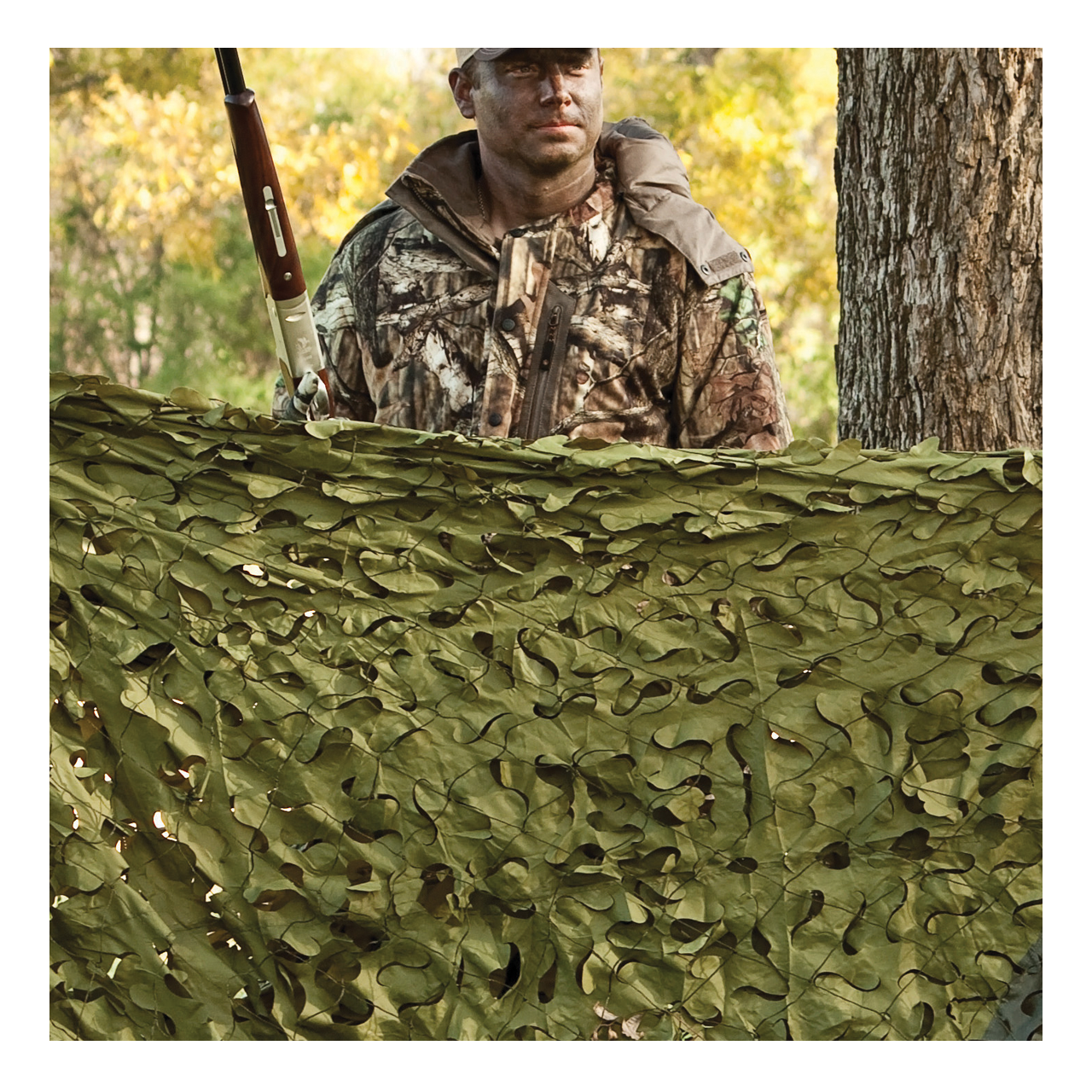 Woodland Camouflage Netting Military Camo Hunting Cover Net Backing Camping 