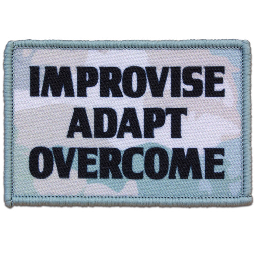 Morale Patch - Improvise Adapt Overcome