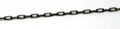 JWD #16S-AB Antique Brass Tie-Down Chain (12")