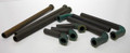 Duha #11329 - (9) Green Flanged Pipes - Assorted (HO)