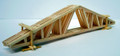 Duha #11250  Large Wooden Roof Truss Load (HO)