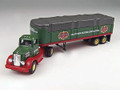 Classic Metal Works #31146 'Del Monte Foods' Tractor w/ Covered Trailer (HO)