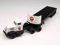 Classic Metal Works #31125 US Steel Tractor w/ Flatbed Trailer - HO