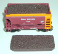 JWD EasyFit #1830 Taconite Loads for Walthers 24' 'Minnesota Style' Ore Cars (HO)